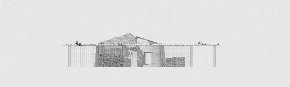 Animated study of the Umbráculo structure